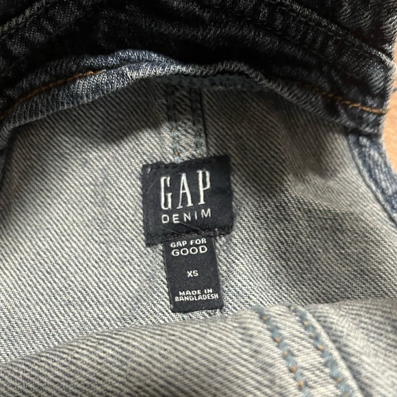 GAP kids denim overalls XS - Picture 3 of 4